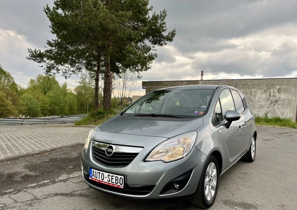 Opel Meriva cena 21900 przebieg: 148499, rok produkcji 2011 z Barczewo małe 466